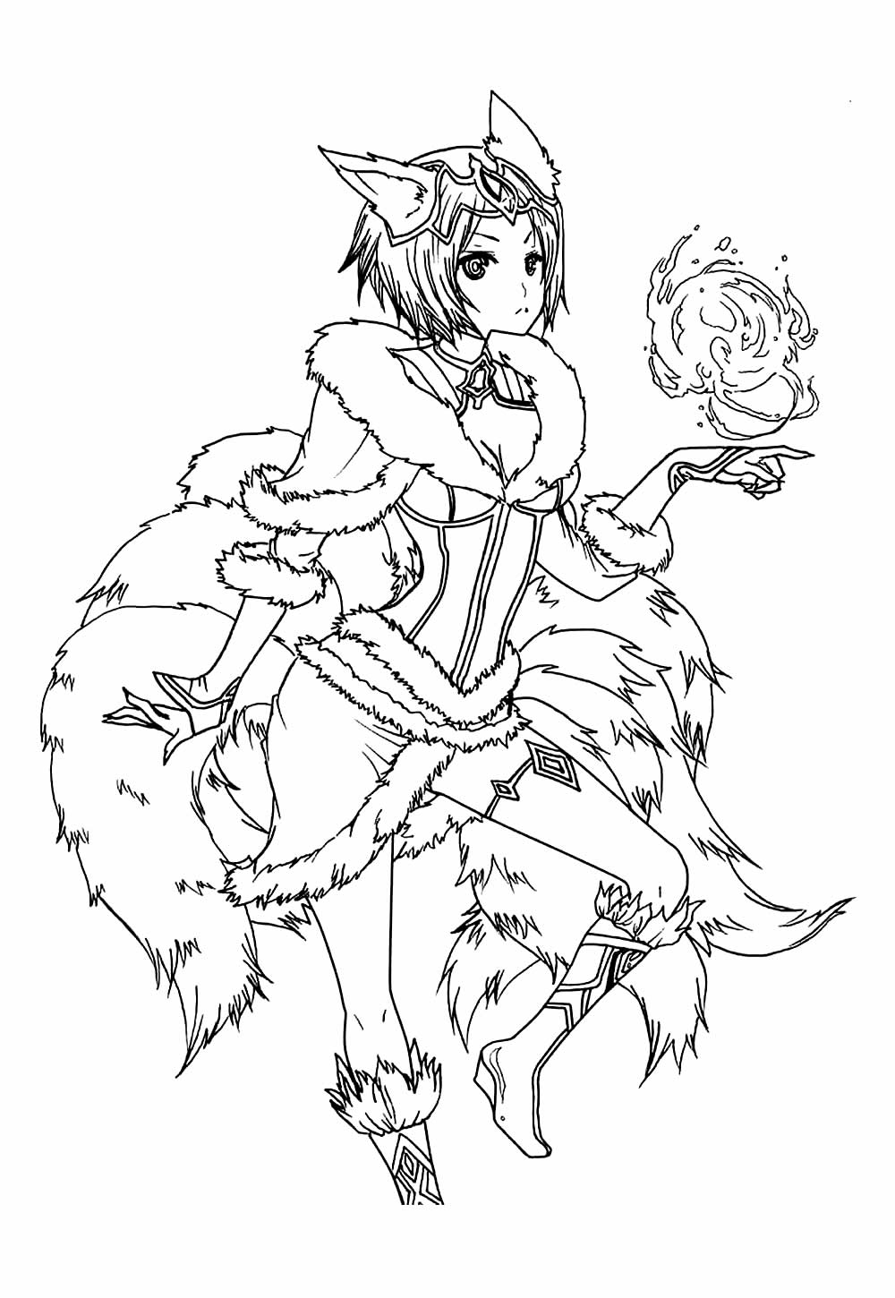 Desenhos de LOL para pintar
