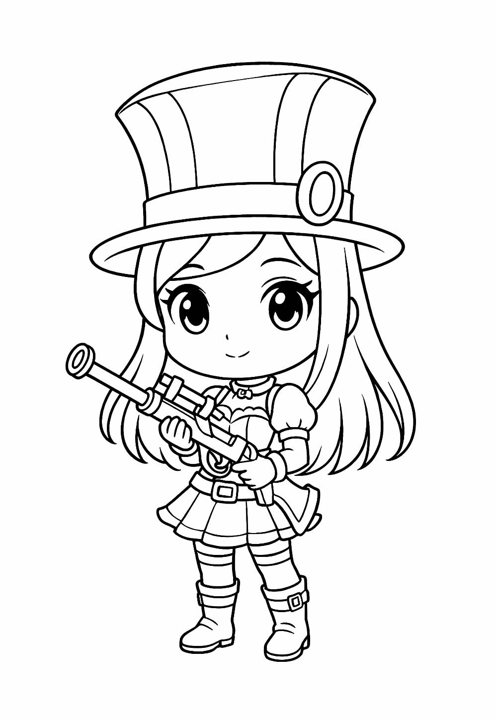 Desenho de LOL para colorir