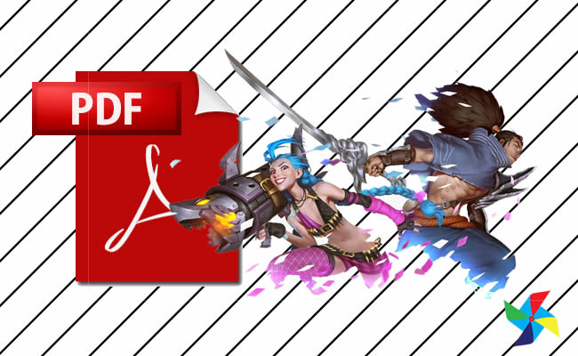 Desenhos de League of Legends em PDF