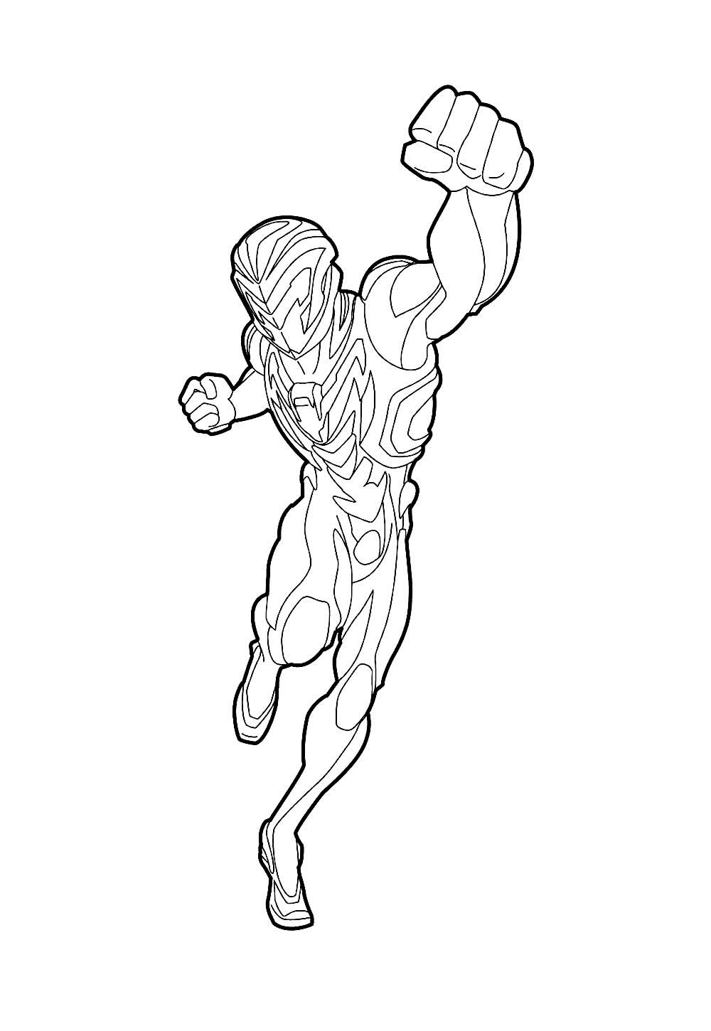 Max Steel para colorir