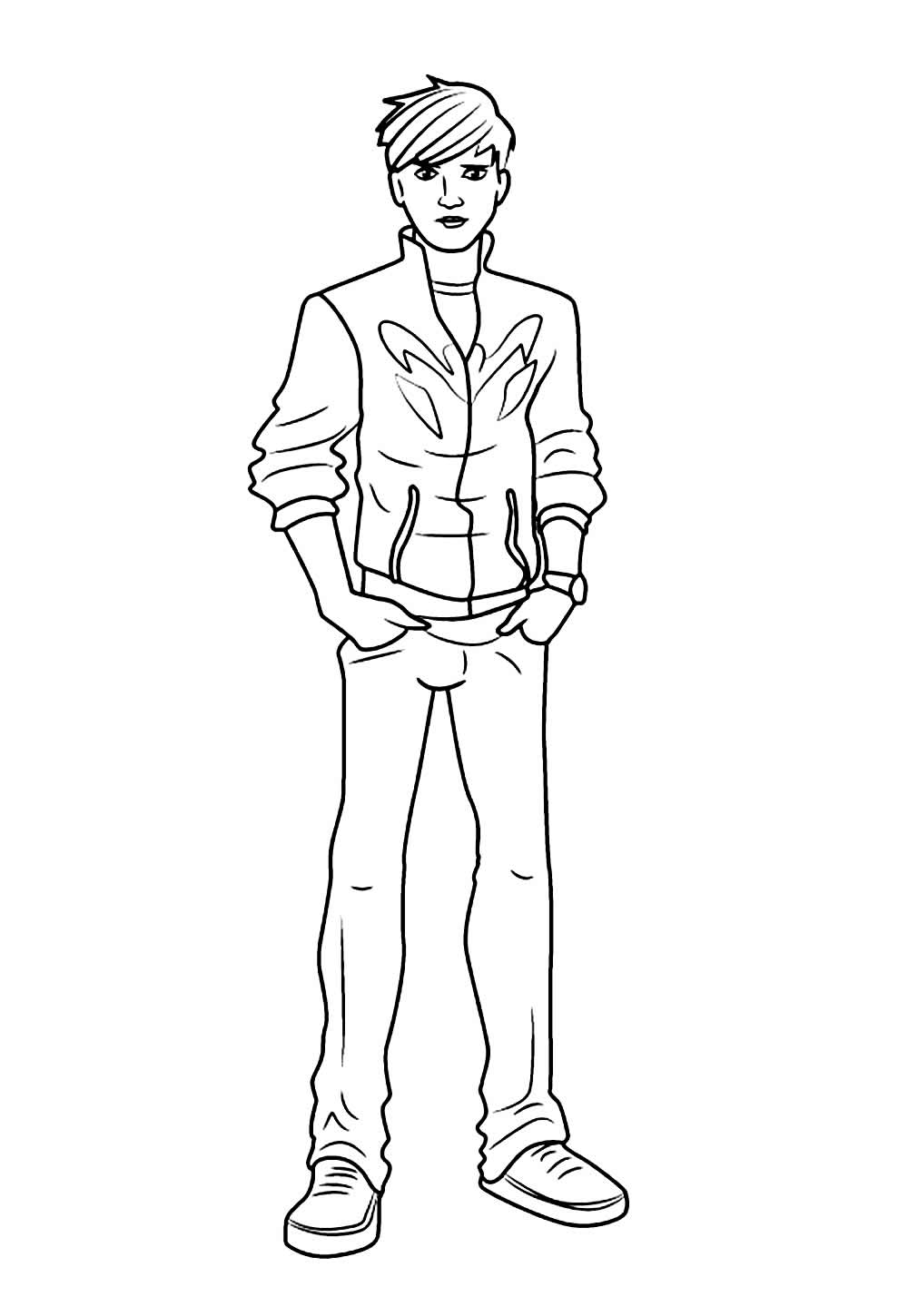 Desenhos de Max Steel para pintar