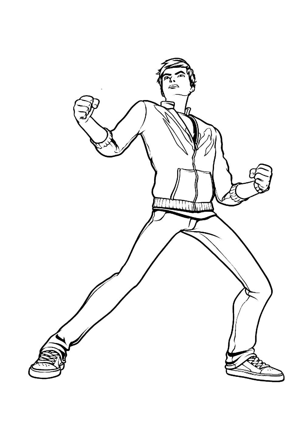 Desenhos de Max Steel para colorir