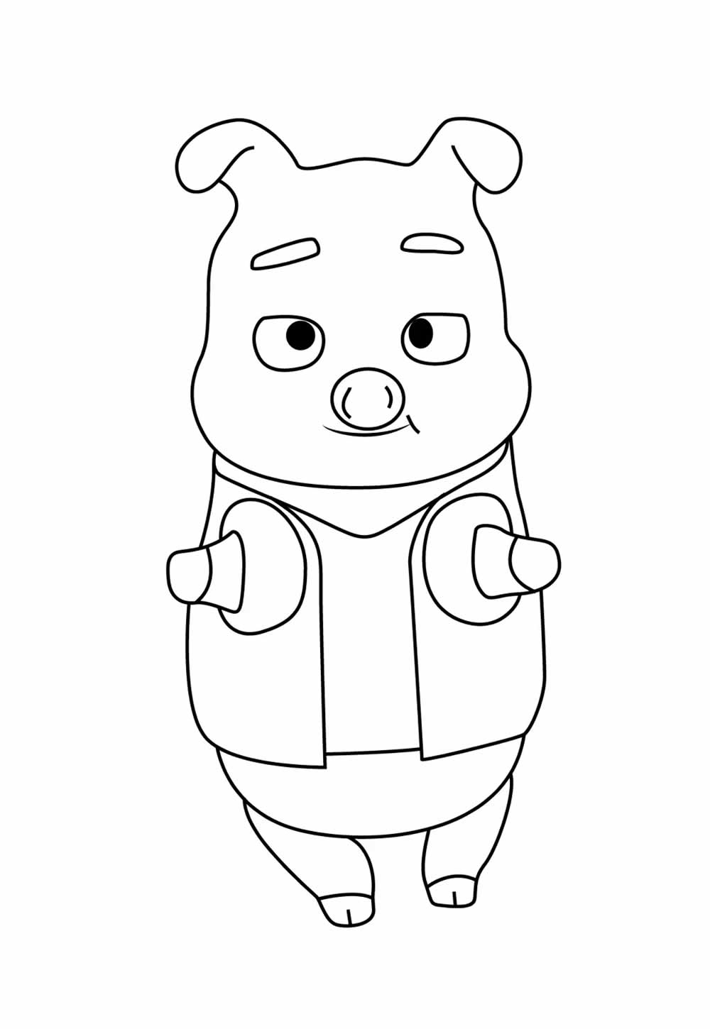 Mighty Express para colorir e pintar
