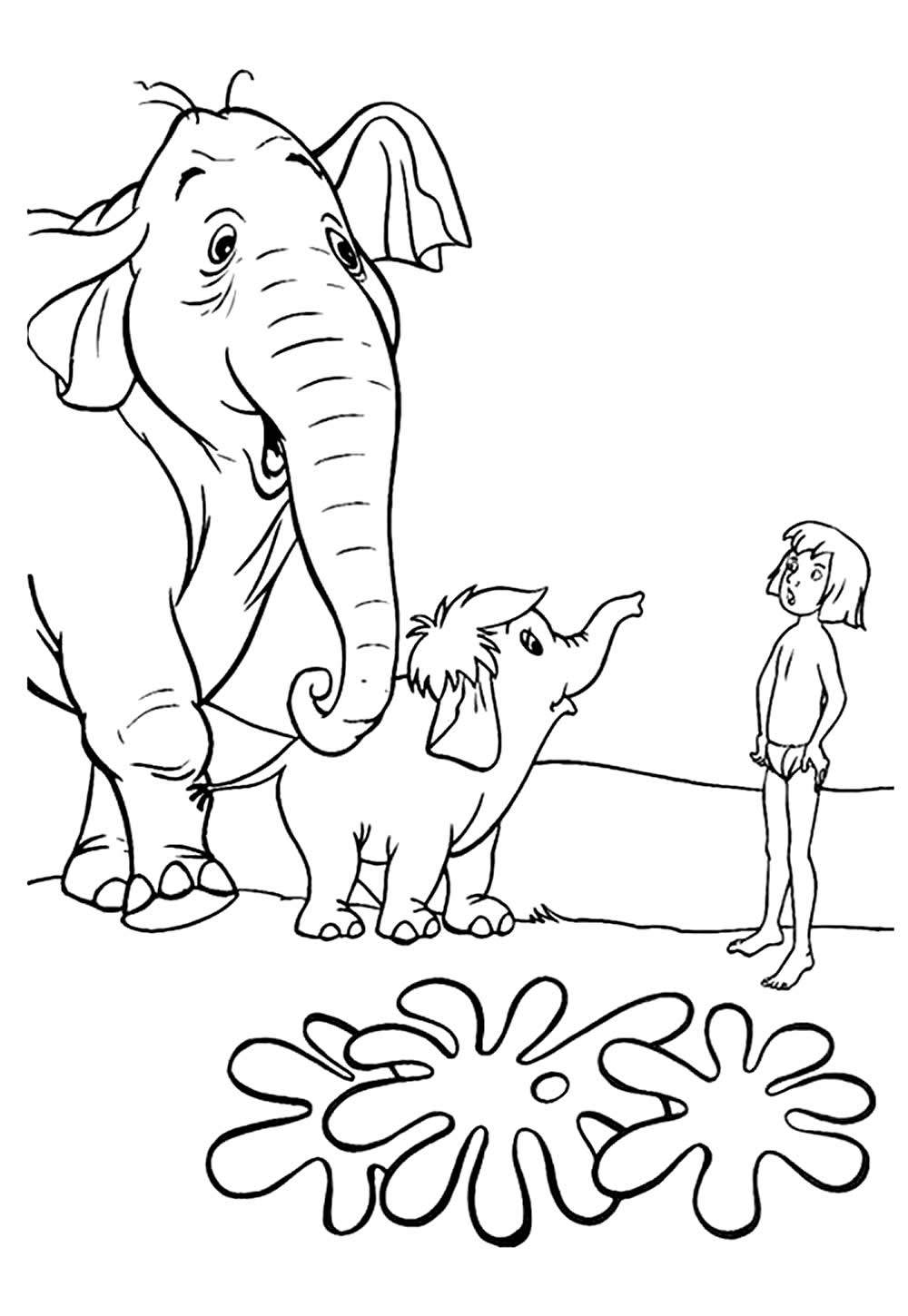 Desenhos de Mogli