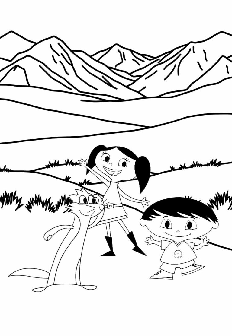 Desenhos de O Show da Luna para colorir - Bora Colorir