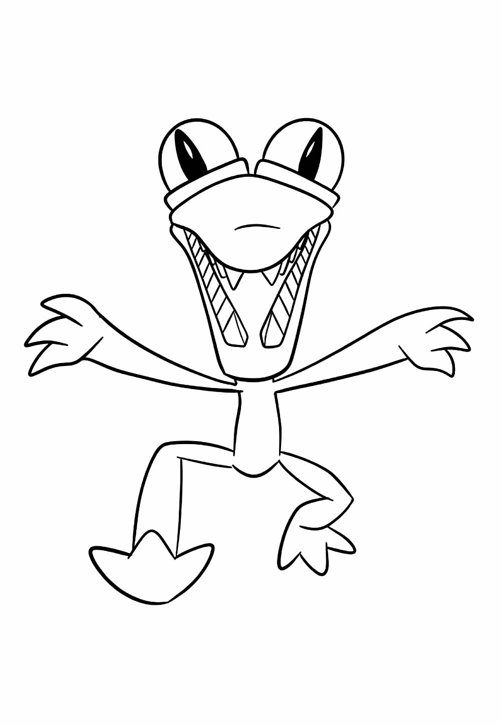 Rainbow Friends para colorir