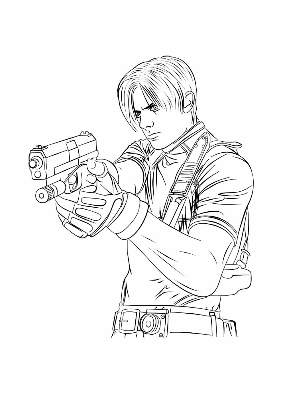 Desenho de Resident Evil