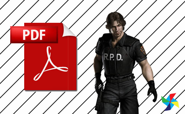 Desenhos de Resident Evil em PDF