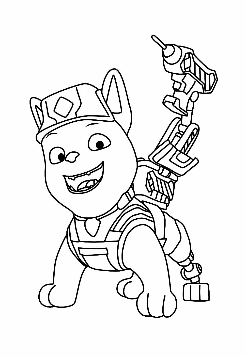 Desenho de Rubble e Sua Turma para colorir