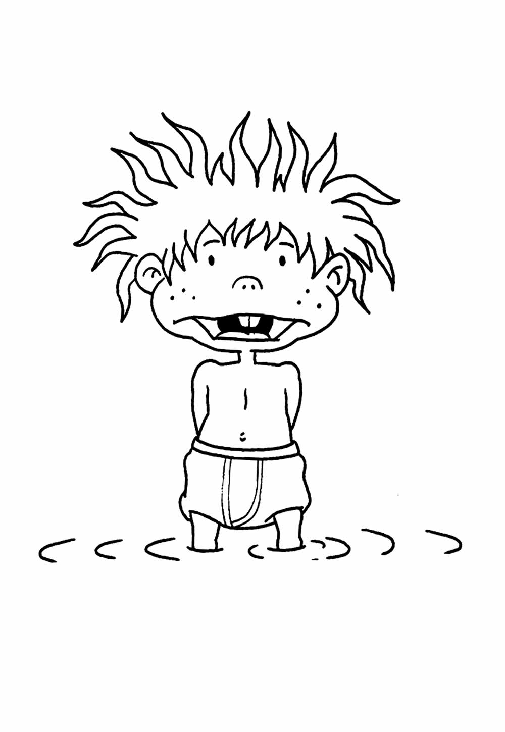 Desenhos de Rugrats: Os Anjinhos para colorir e pintar