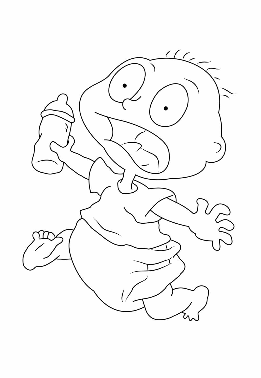 Desenho de Rugrats para pintar