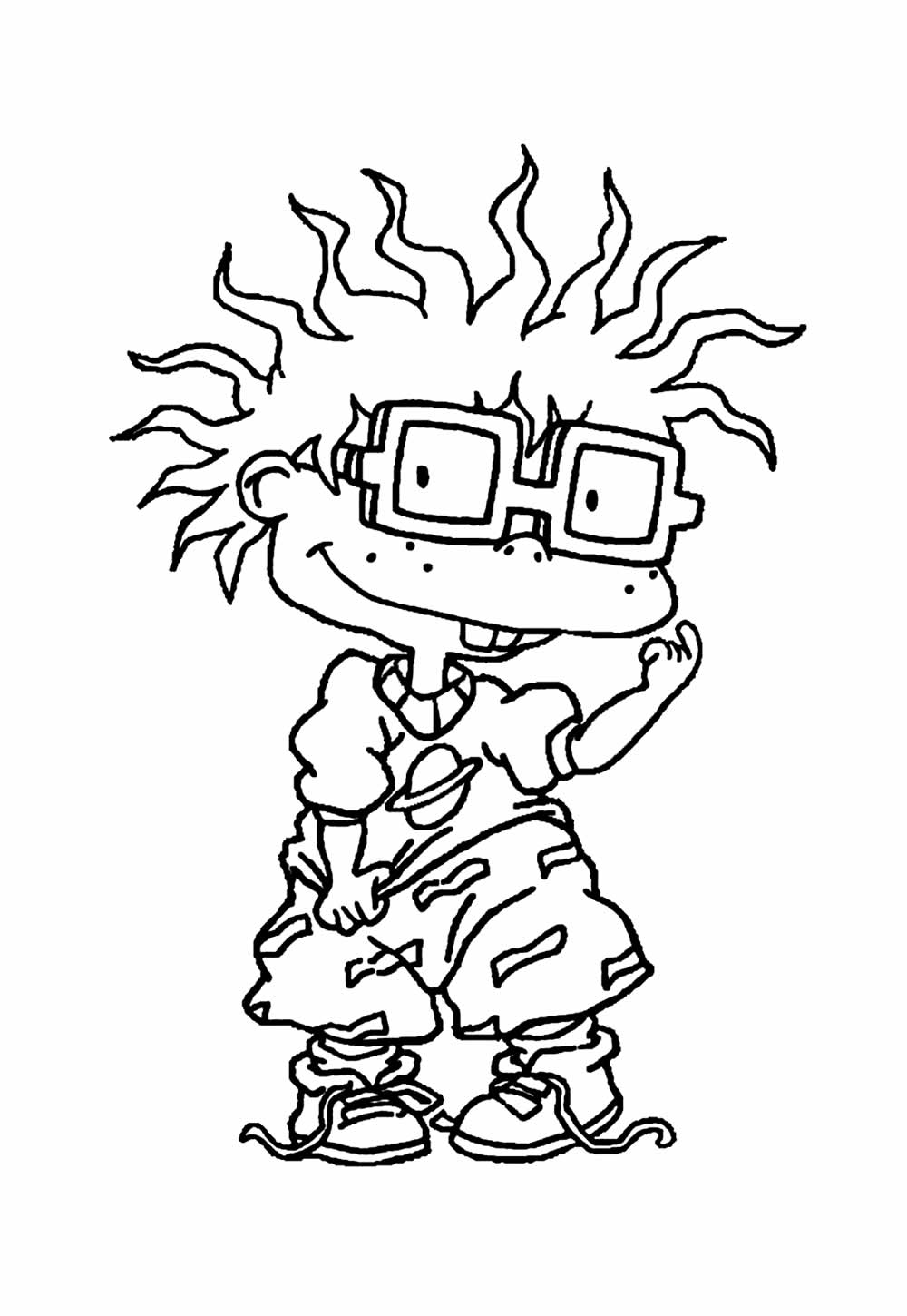 Desenho de Rugrats: Os Anjinhos para pintar