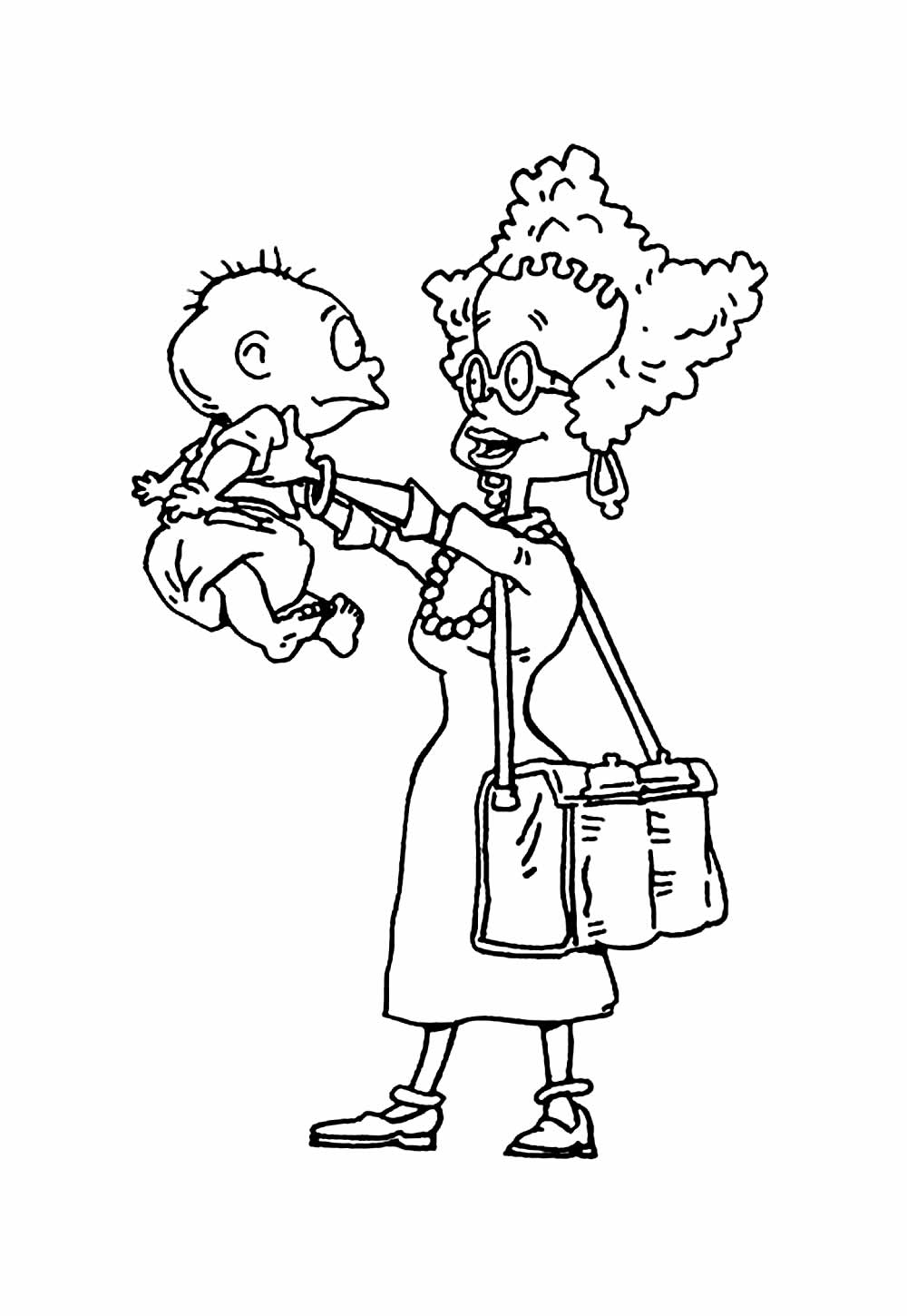 Rugrats: Os Anjinhos para colorir e pintar