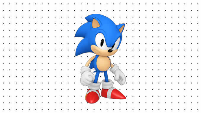Desenhos de Sonic para colorir