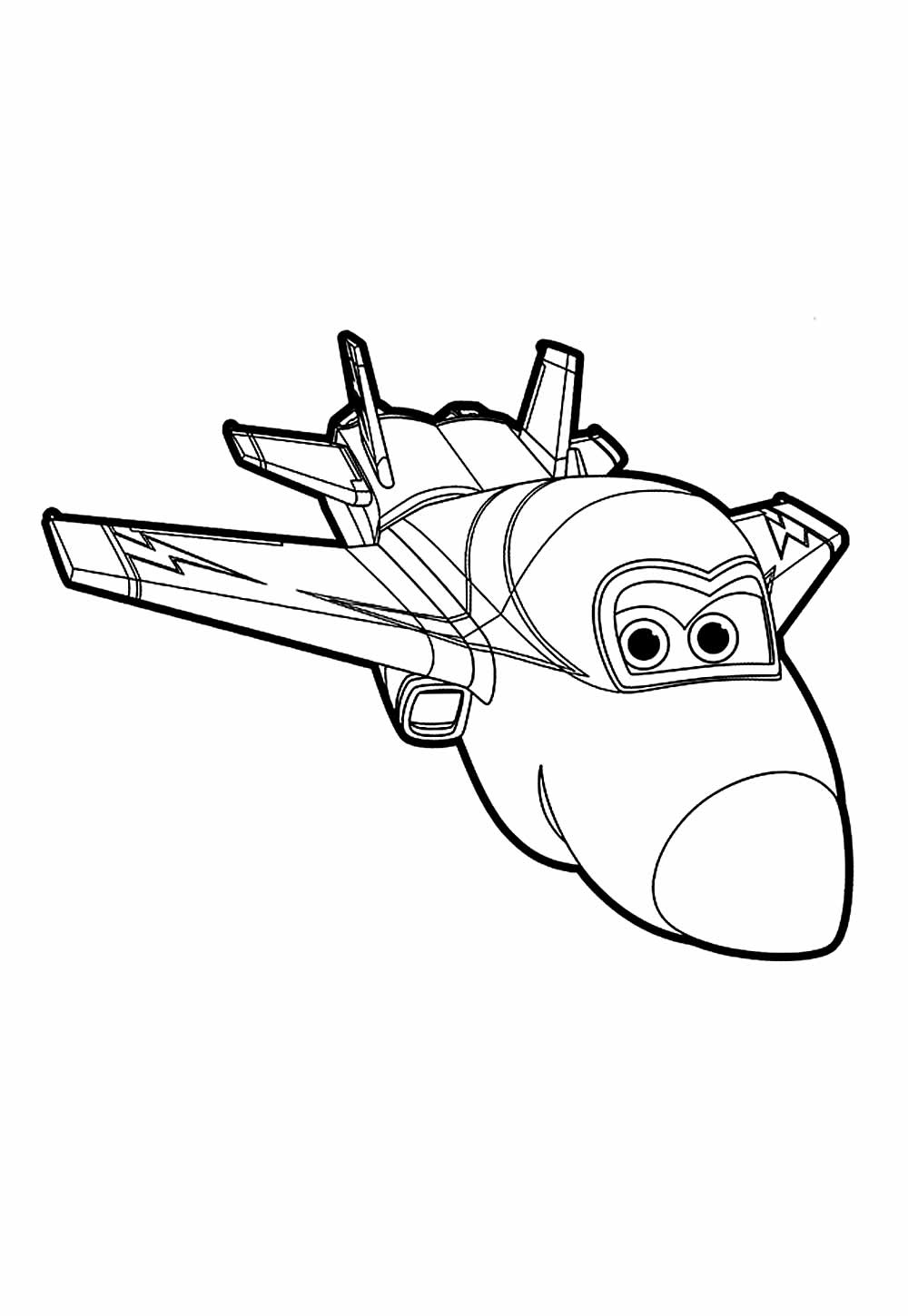 Desenhos de Super Wings para imprimir