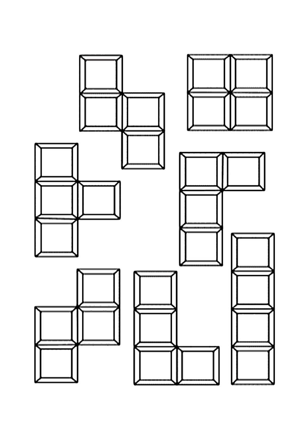 Desenhos de Tetris