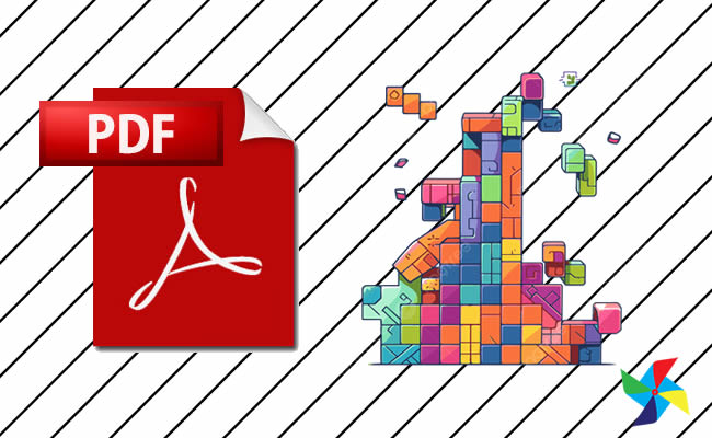 Desenhos de Tetris em PDF