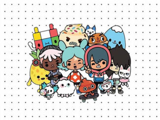 Desenhos de Toca Life World para colorir