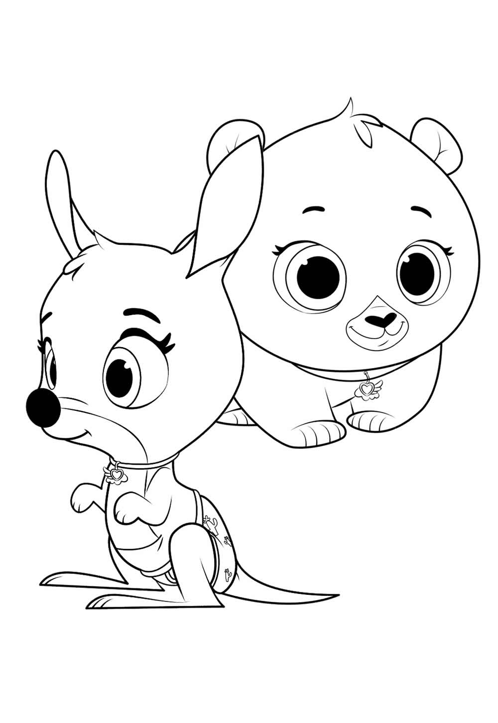 Desenhos TOTS - Serviço de Entrega de Filhotes Pintar