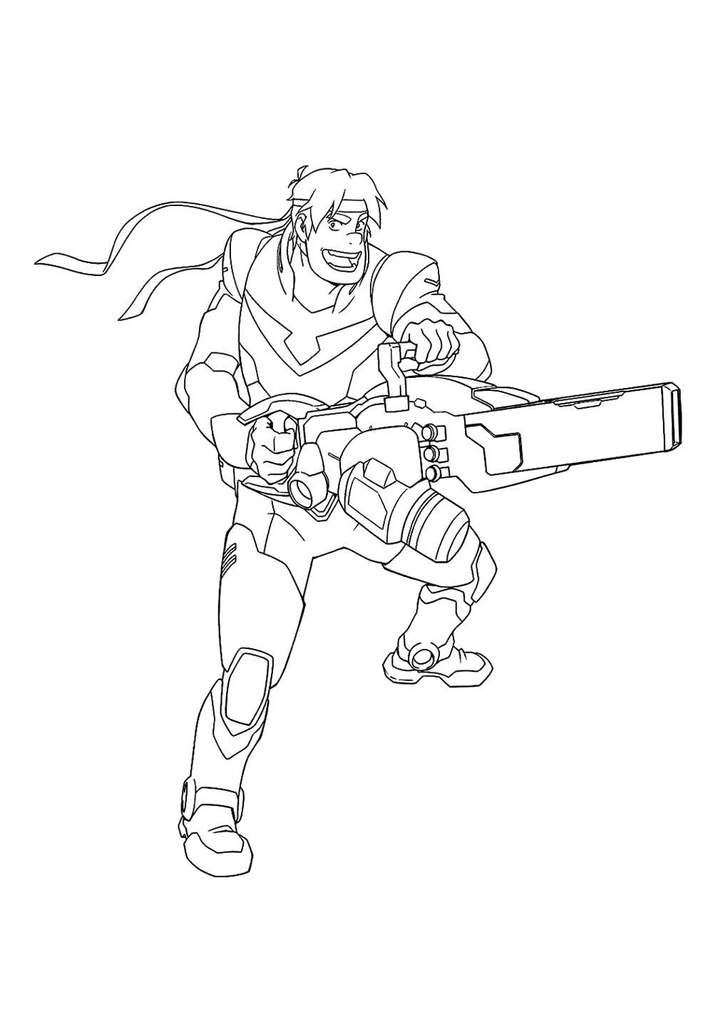 Desenhos Voltron Pintar