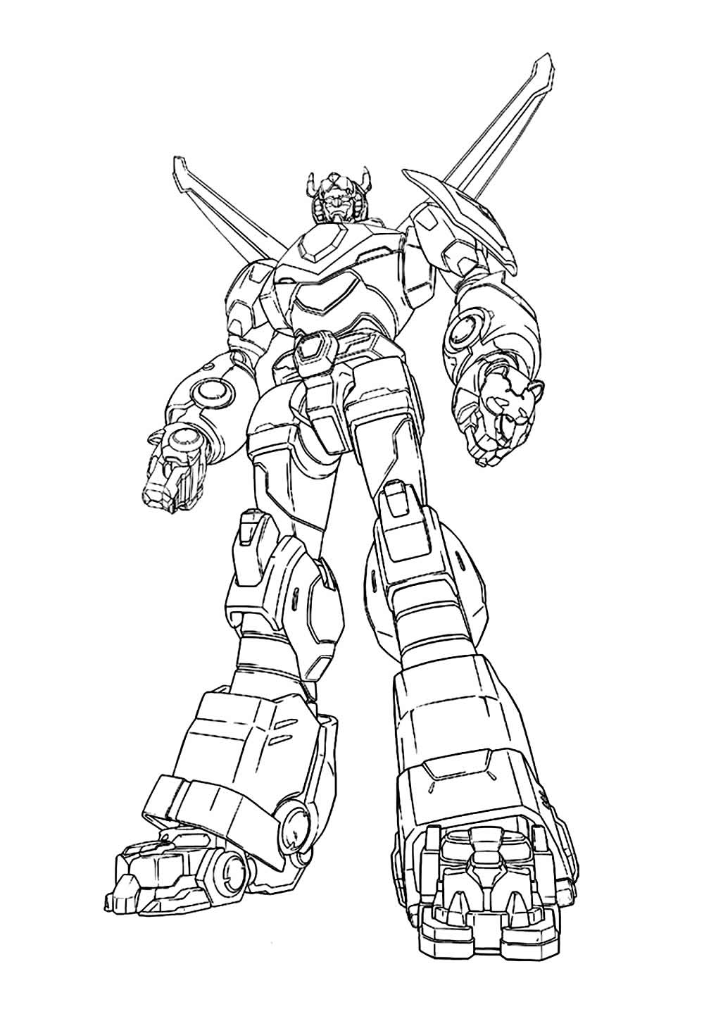 Desenho de Voltron: Legendary Defender para colorir