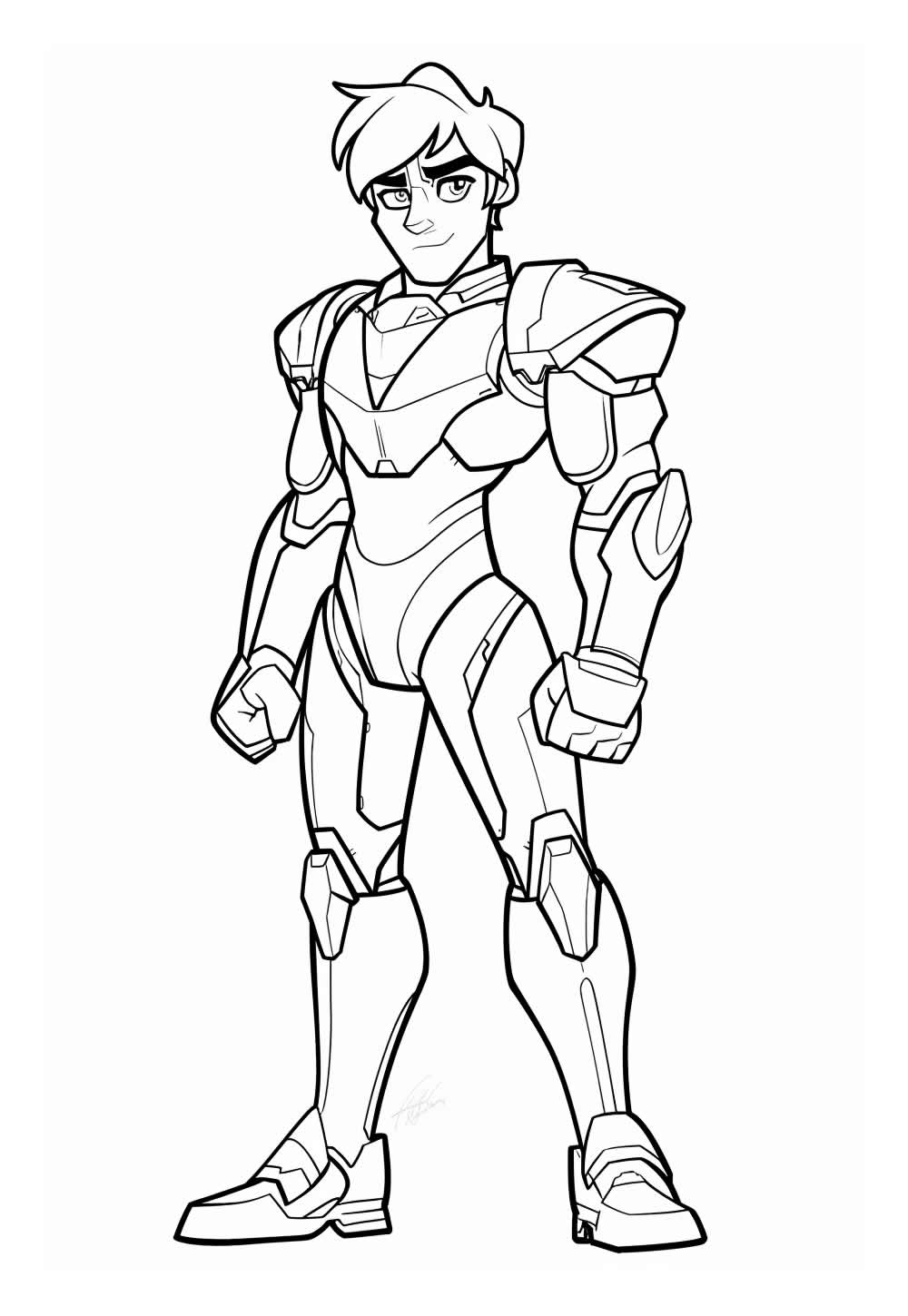 Desenhos de Voltron: Legendary Defender para colorir