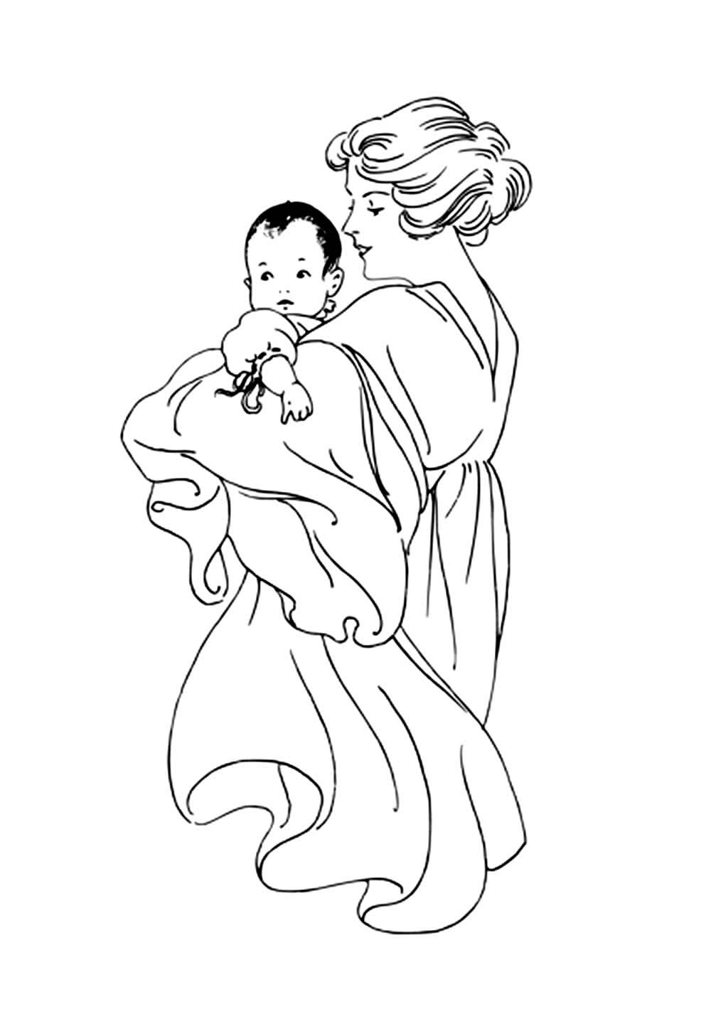 Desenhos de Dia das Mães para imprimir