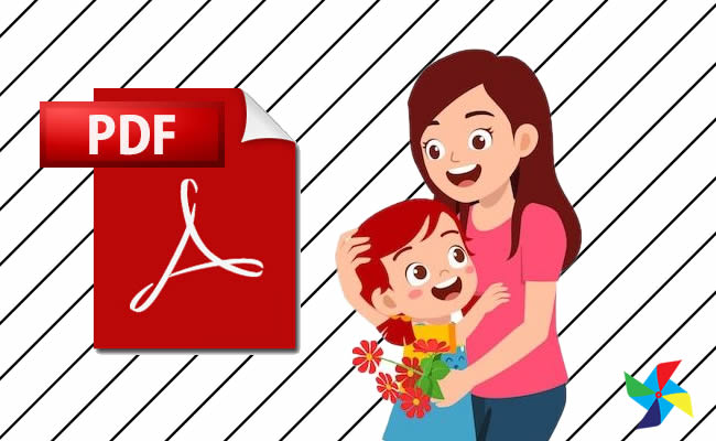 Desenhos de Dia das Mães em PDF