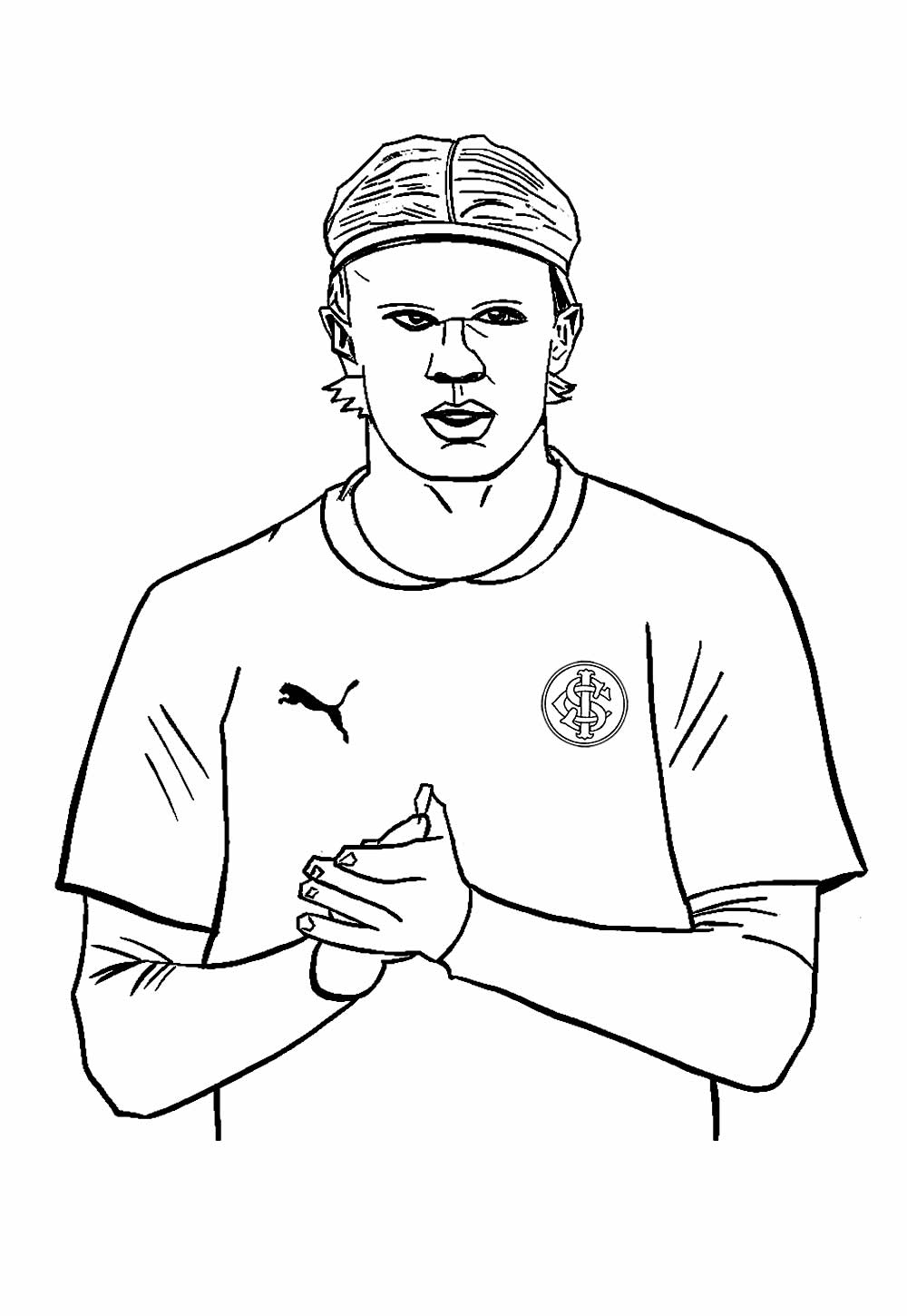 Desenho de Internacional para colorir