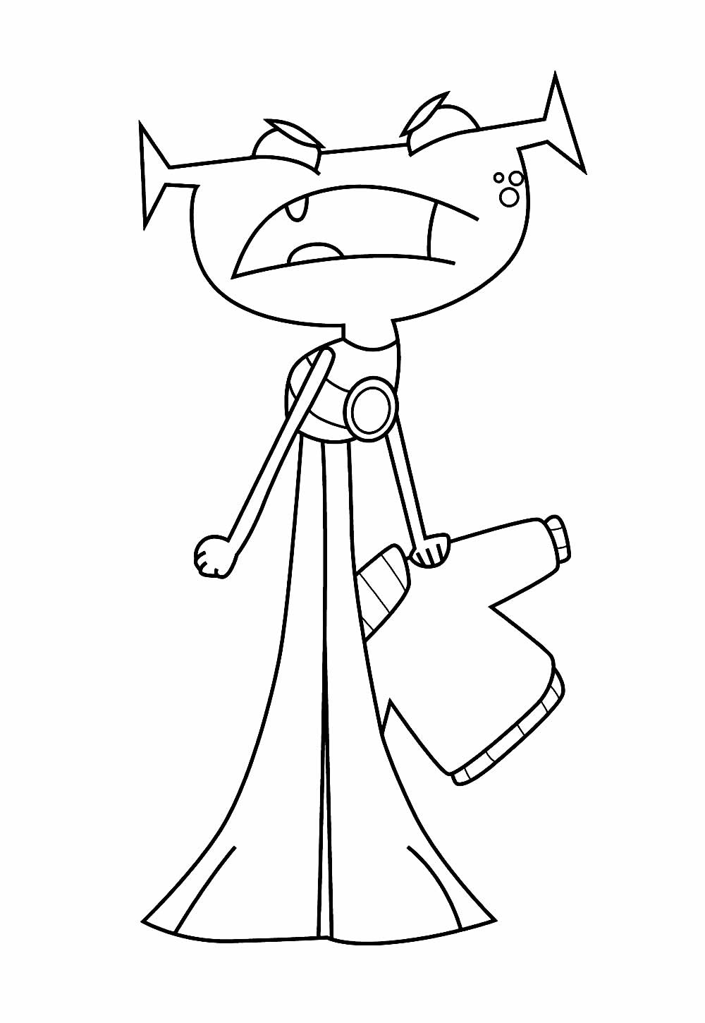 Desenho do Laboratório de Dexter
