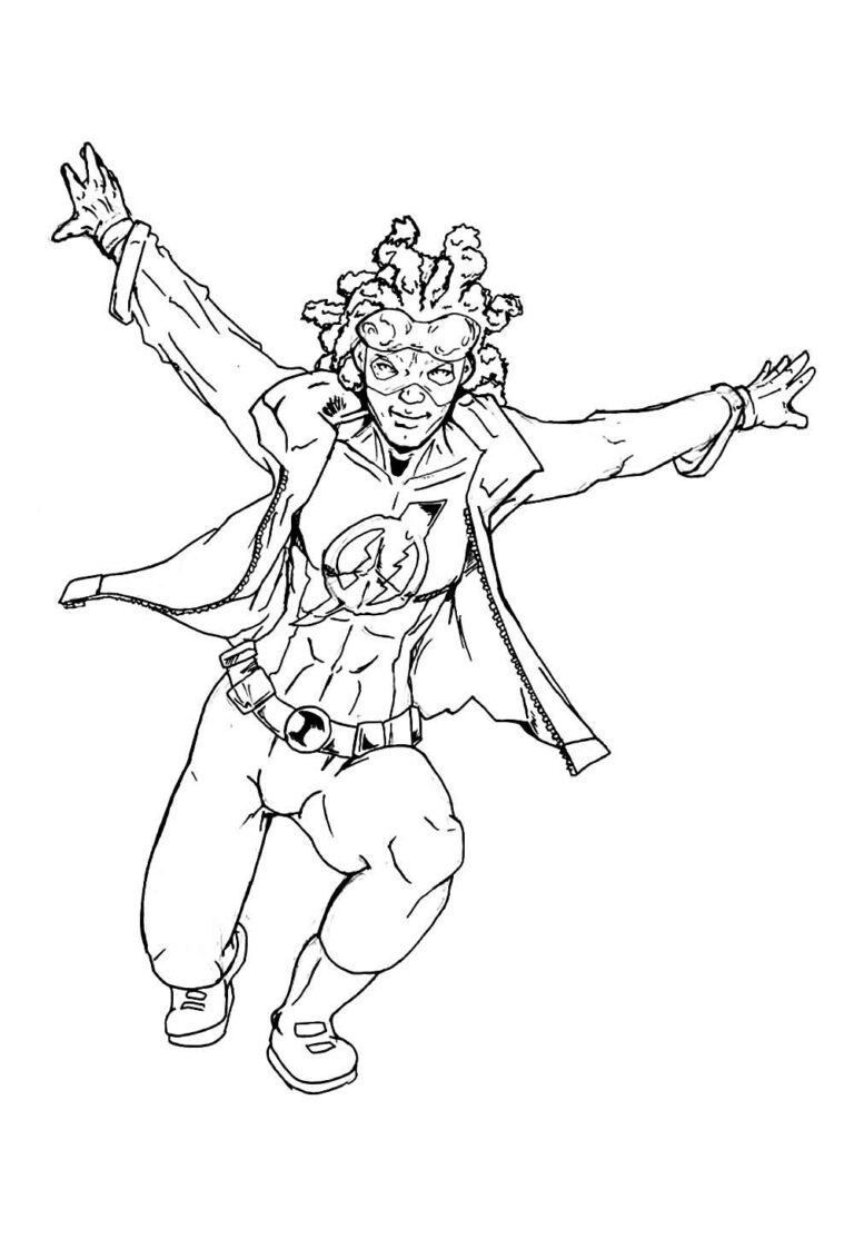 Desenhos do Super Choque para colorir - Bora Colorir