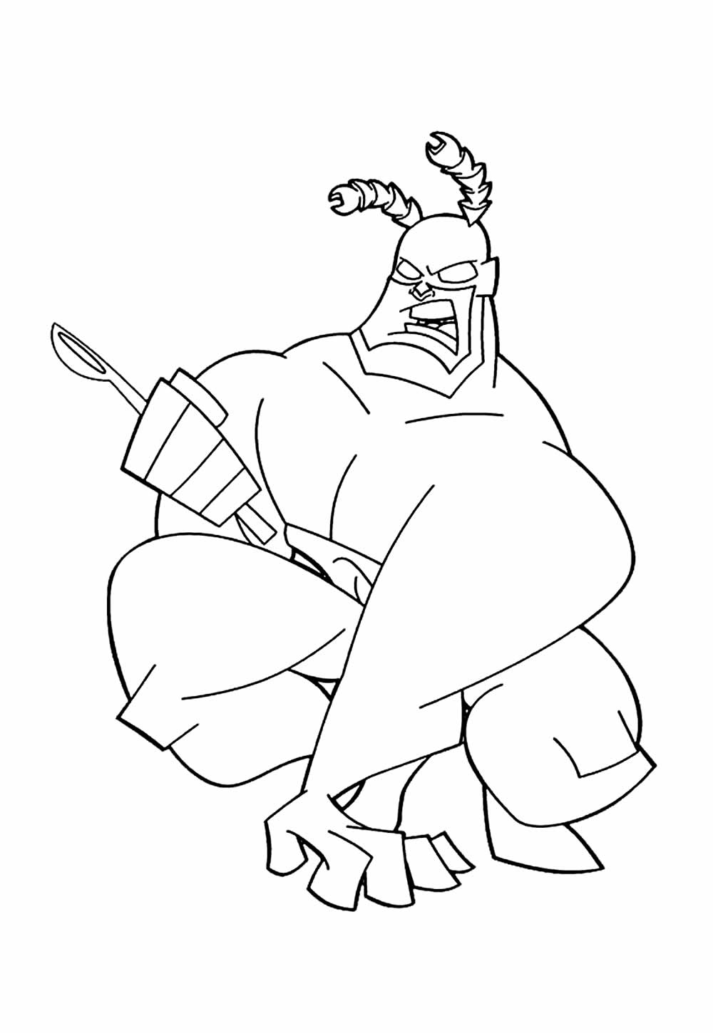 Desenhos Johnny Bravo Colorir