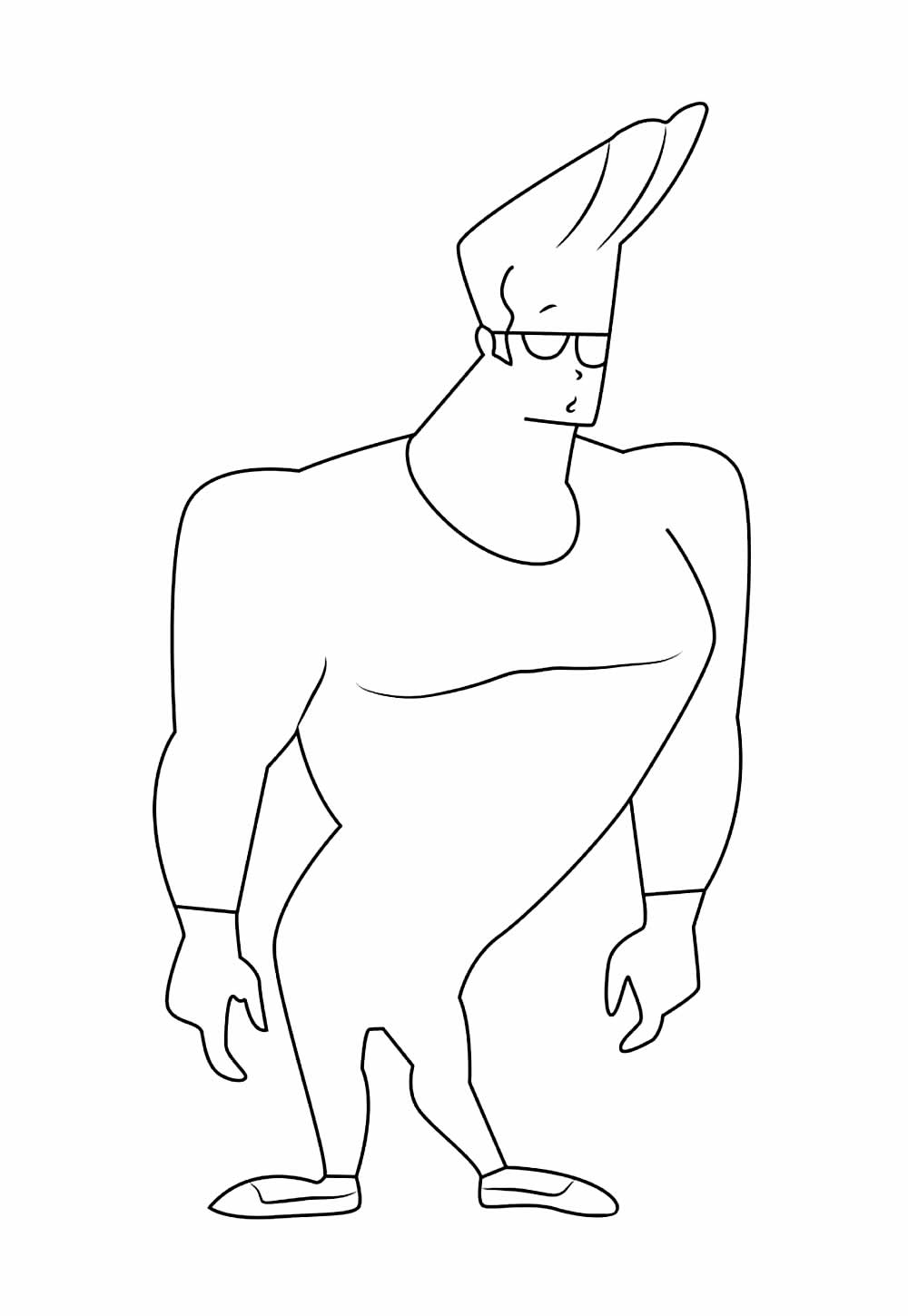 Desenhos Johnny Bravo Pintar