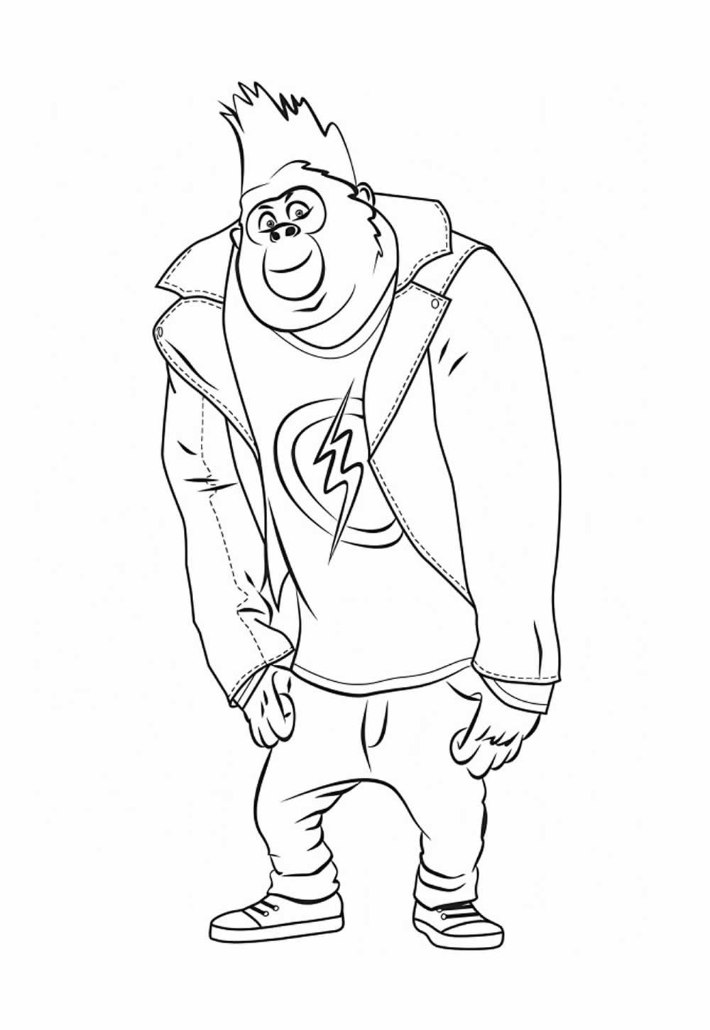 Desenhos do Johnny Bravo para colorir