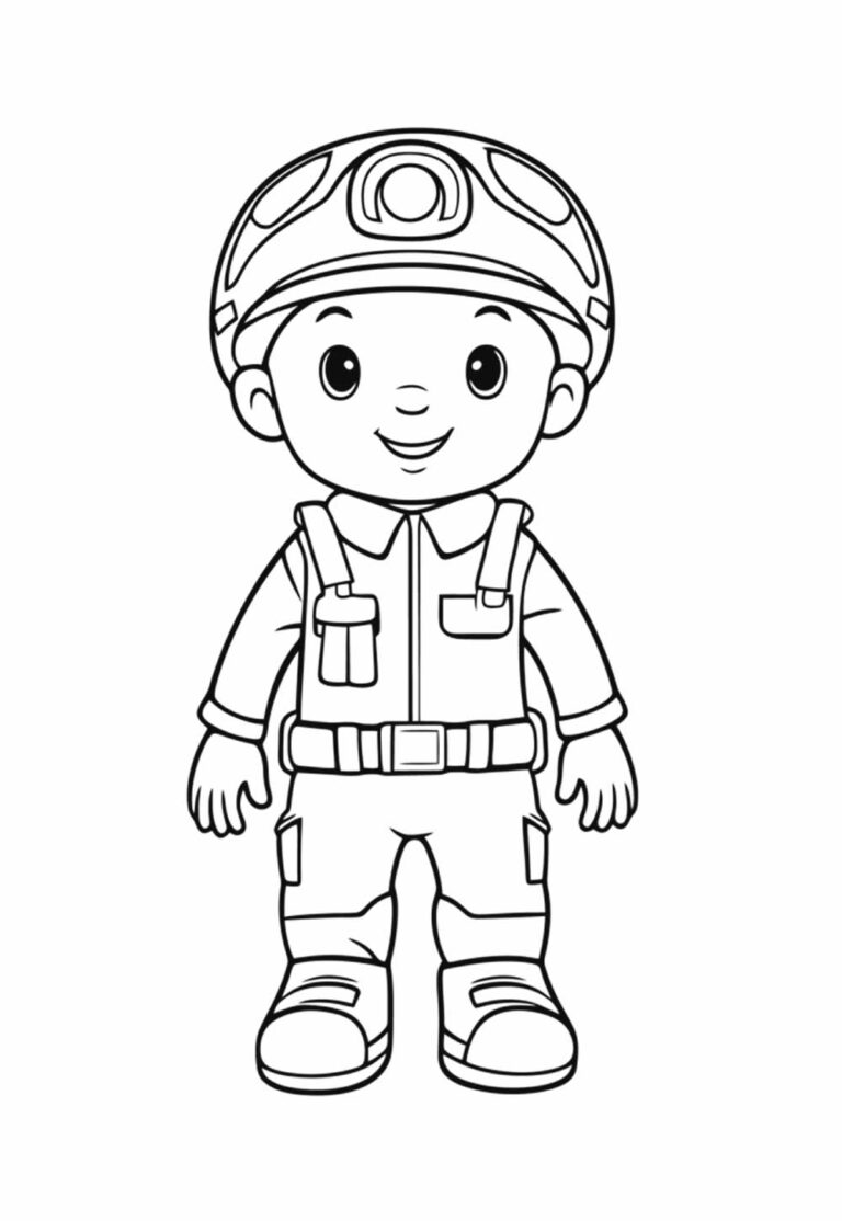 Desenhos de Bob o Construtor para colorir - Bora Colorir