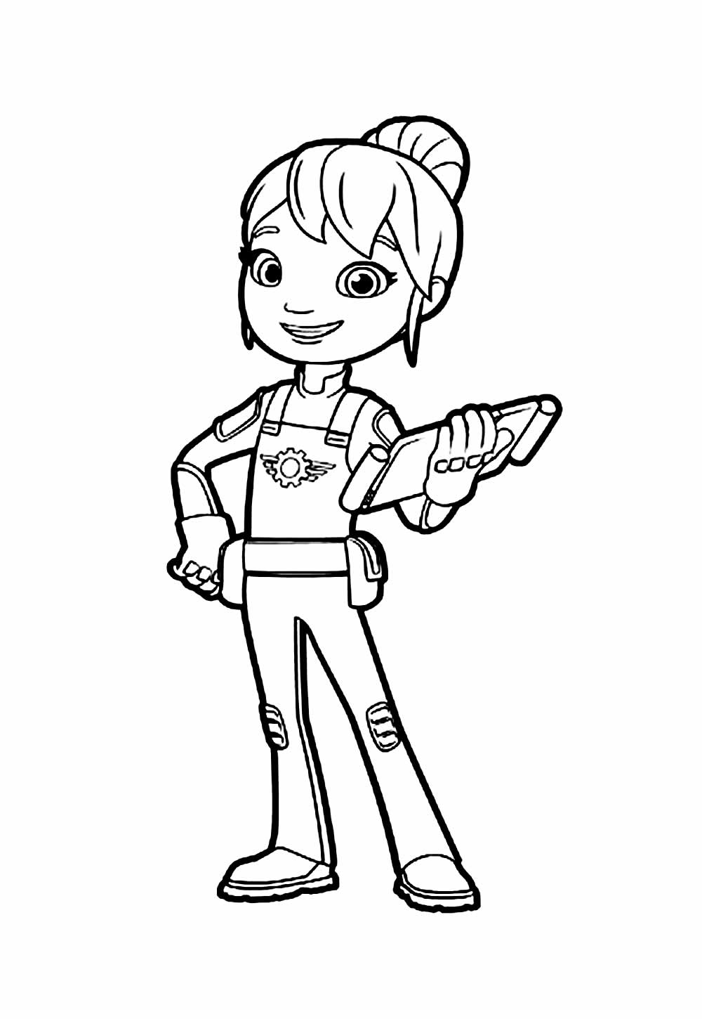 Desenho de Blaze e as Monster Machine para pintar