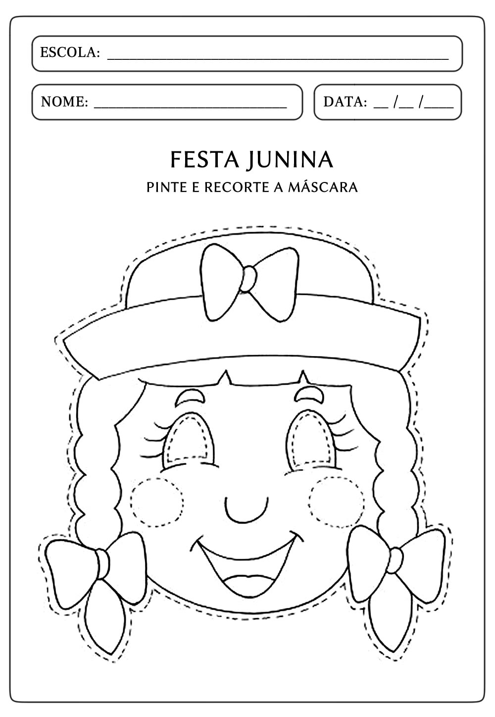 Atividade Educativa para Festa Junina