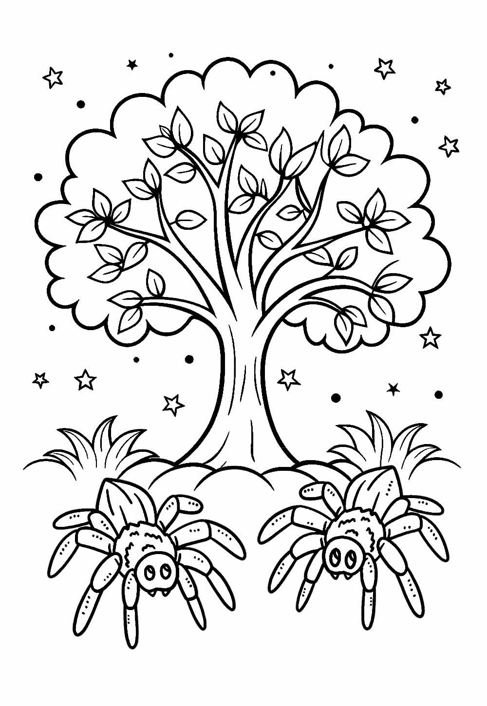 Desenho da Dona Aranha