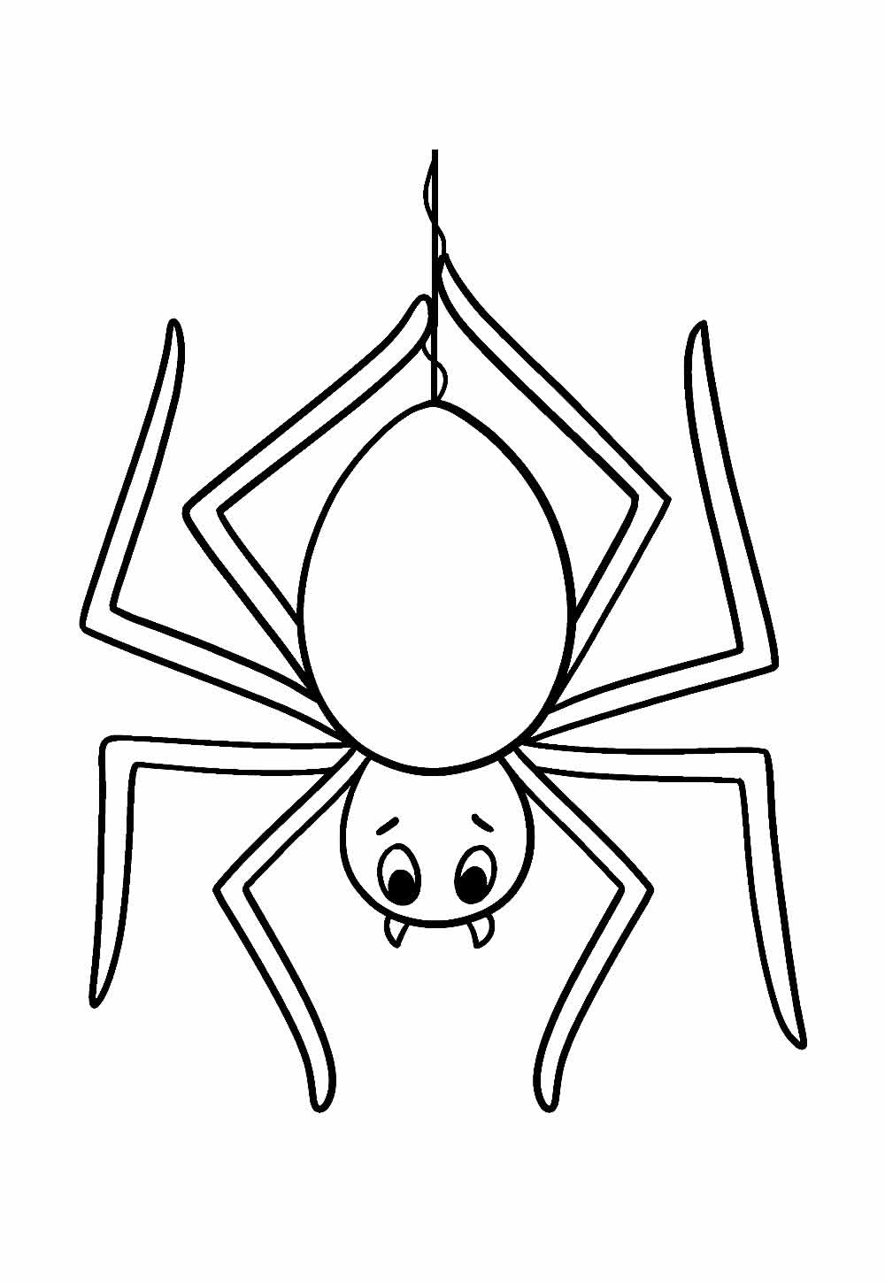 Desenhos Aranha Colorir