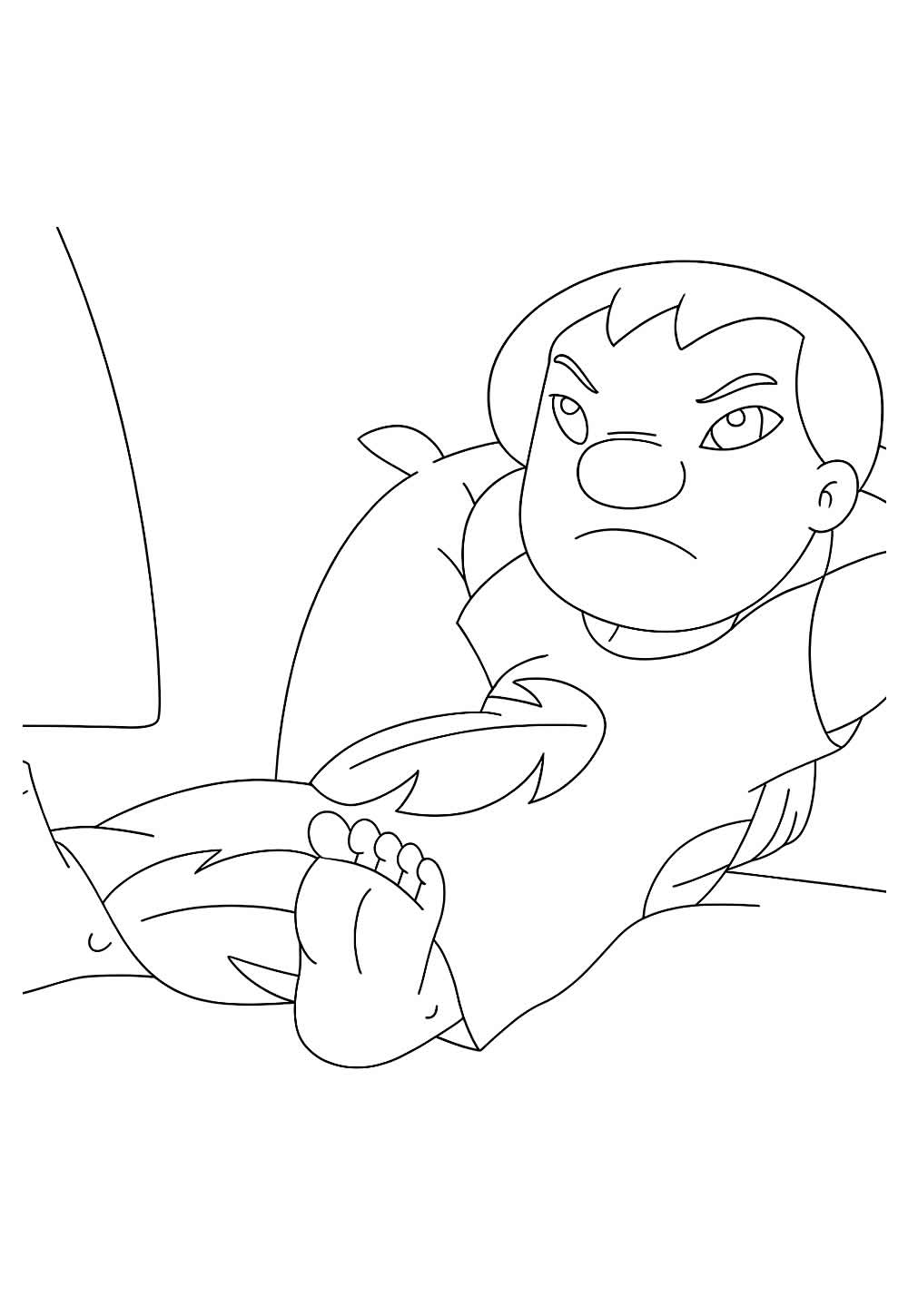 Desenhos da Lilo para imprimir e pintar