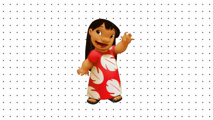 Desenhos da Lilo Pelekai para colorir
