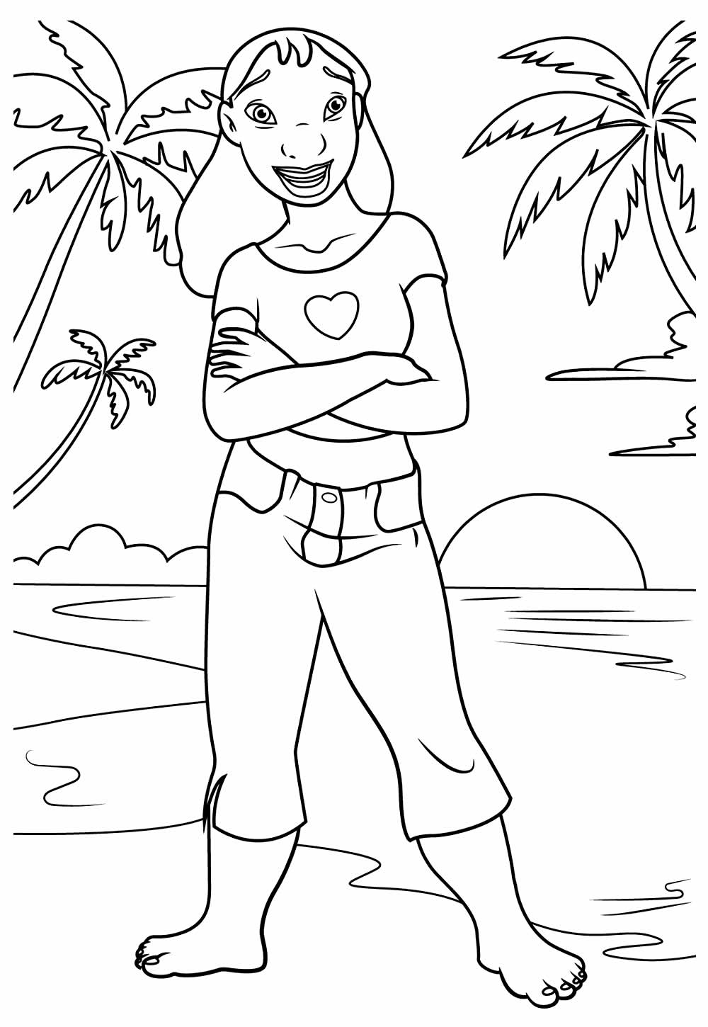 Desenho da Nani Pelekai