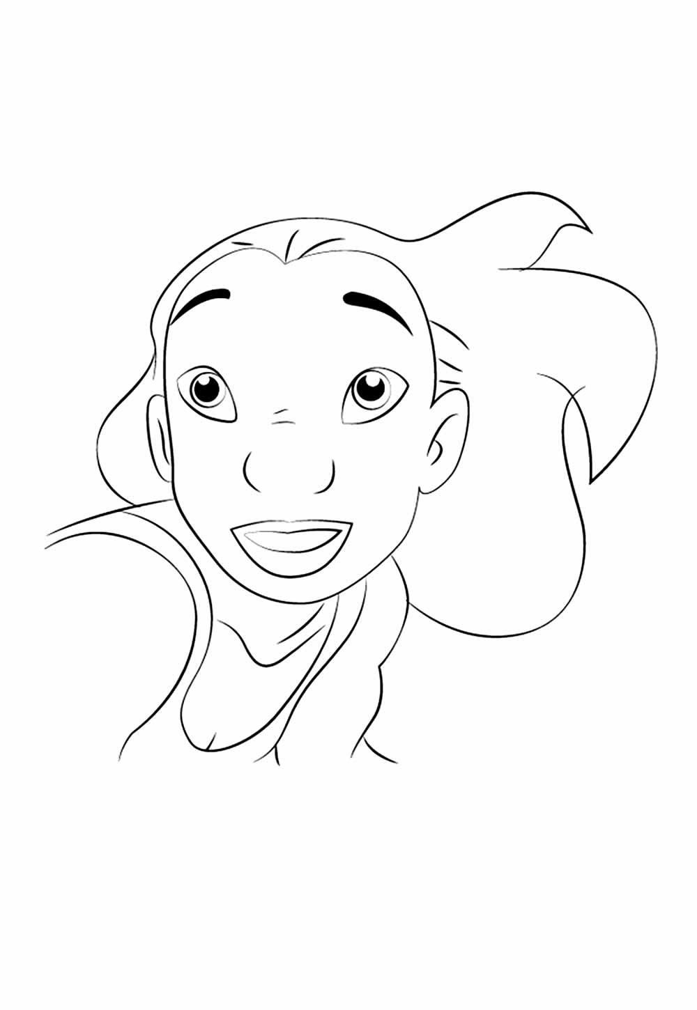 Nani Pelekai para Colorir