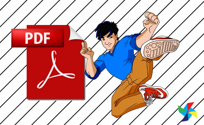 Desenhos das Aventuras de Jackie Chan em PDF