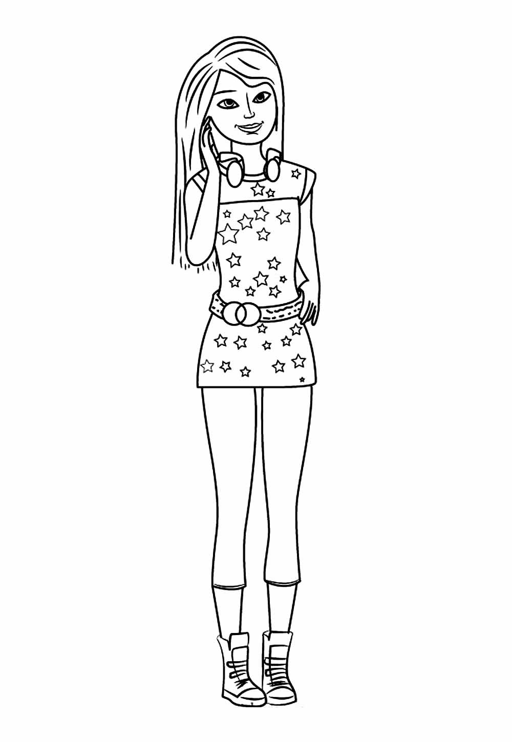 Desenhos de Barbie Dreamhouse Adventures para pintar