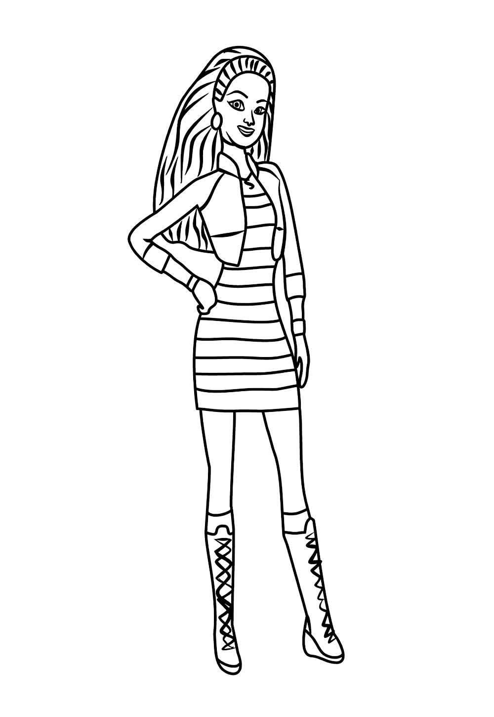 Desenhos de Barbie Dreamhouse Adventures para imprimir