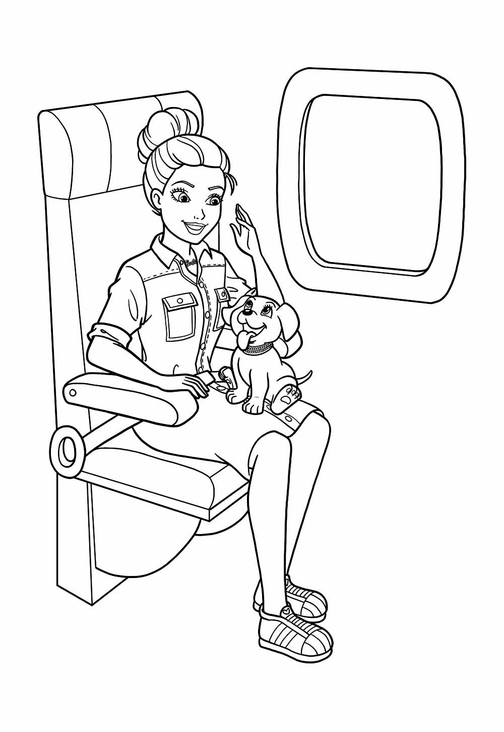 Desenho de Barbie Dreamhouse Adventures