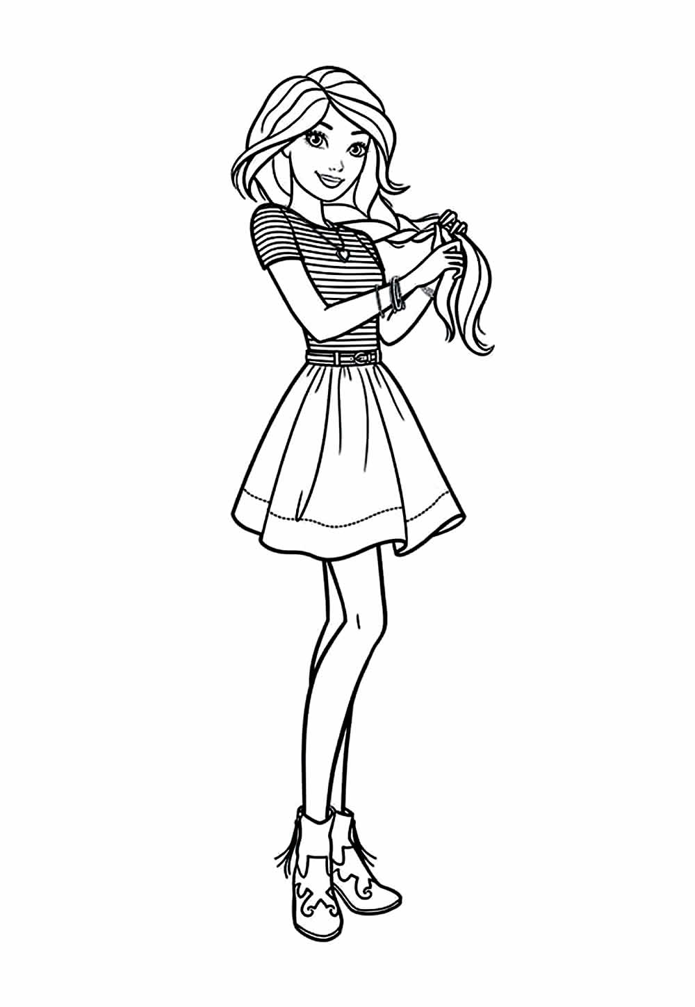 Desenho de Barbie Dreamhouse Adventures