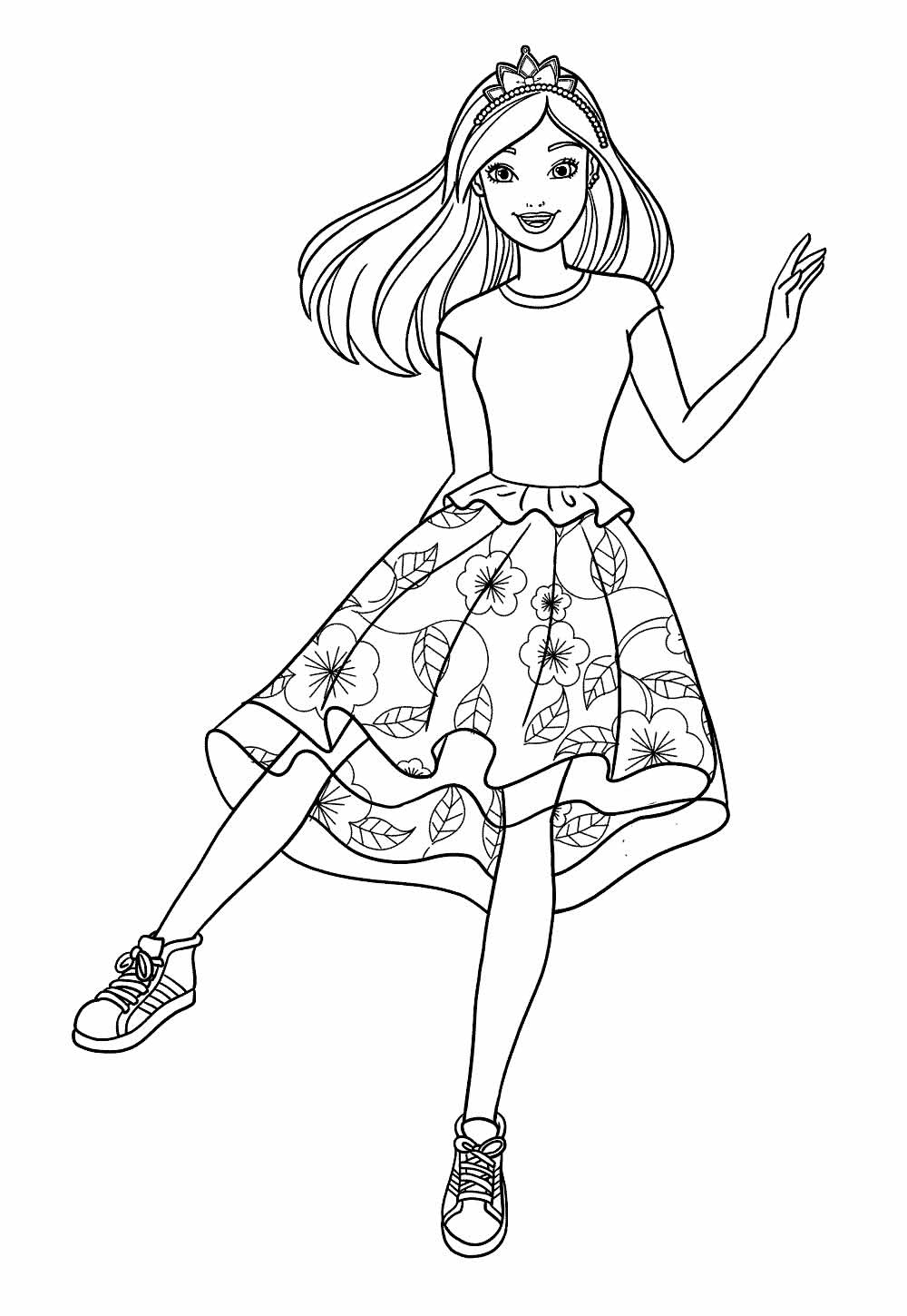 Desenho de Barbie Dreamhouse Adventures
