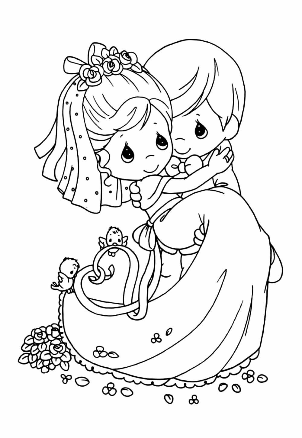 Desenho de Casamento
